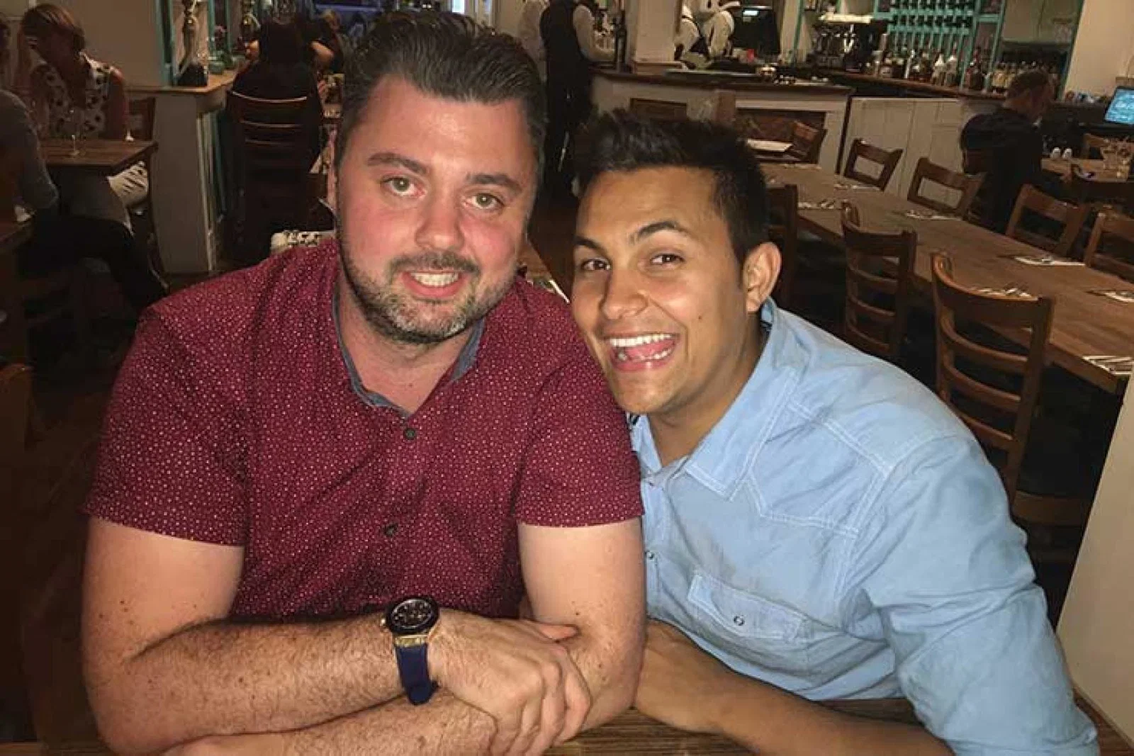 John Stephenson (left) and Sam Cassem