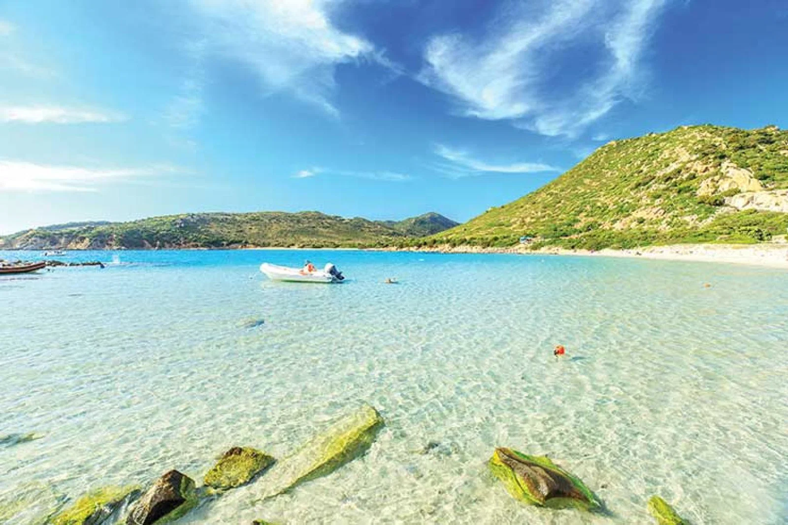 Punta Molentis Beach Sardinia