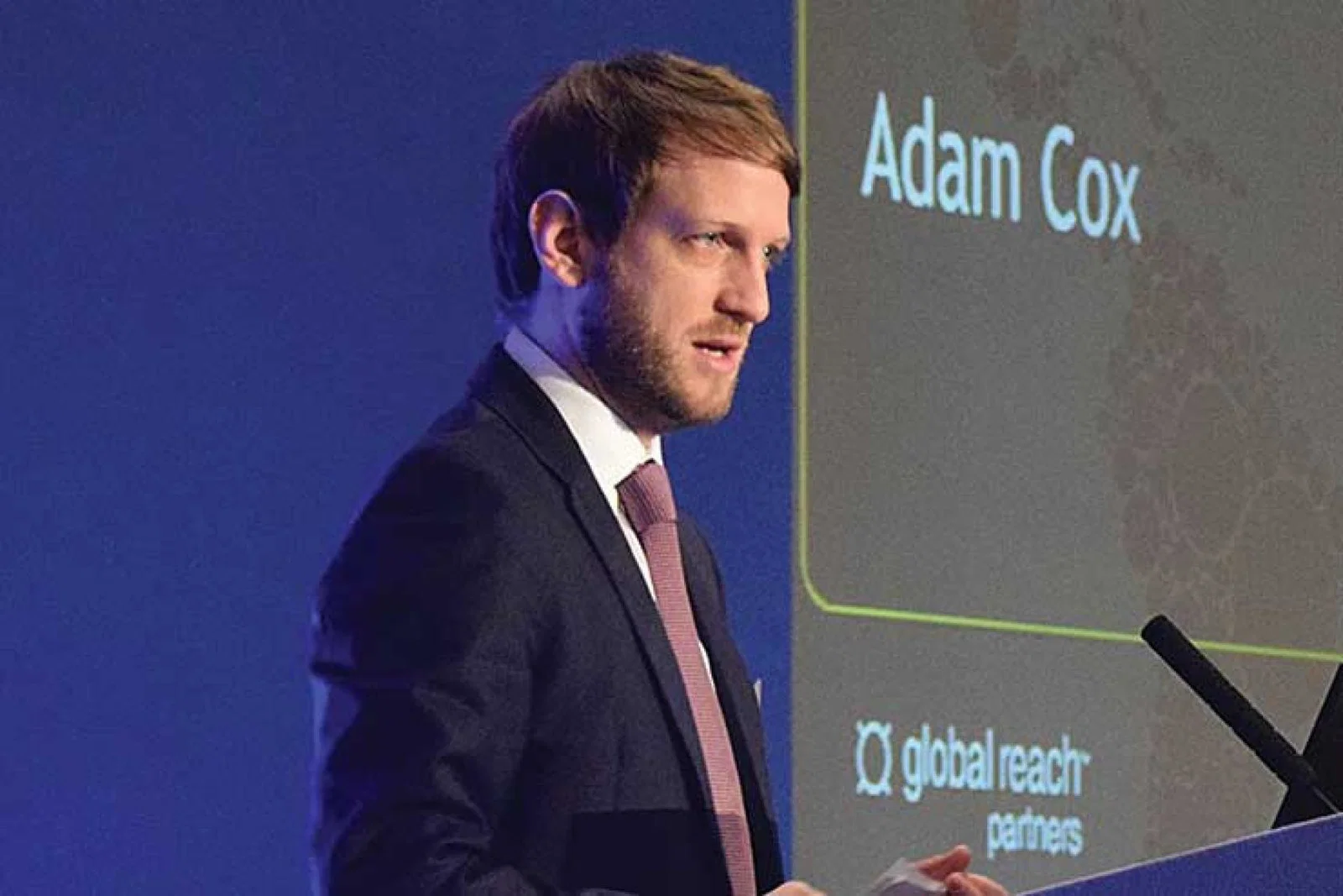 Adam Cox, Global Reach correspondent