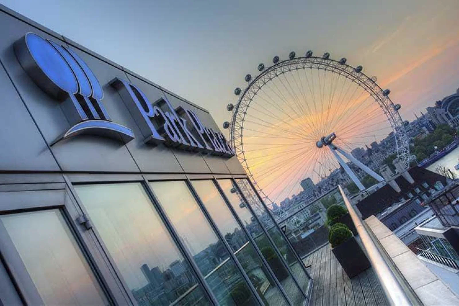 Park Plaza County Hall, London and London Eye