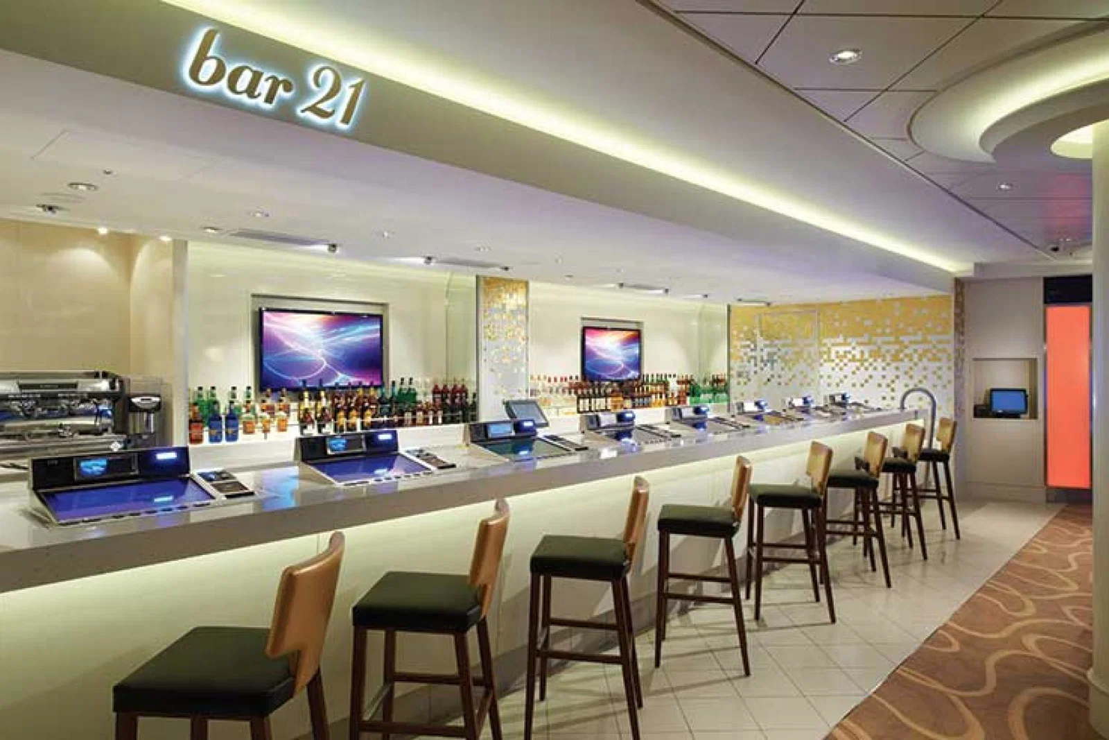 NCL breakaway Bar21