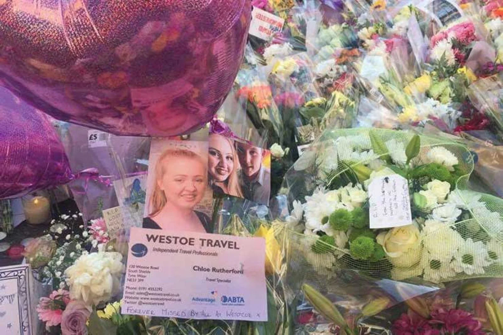 Chloe Rutherford memorial