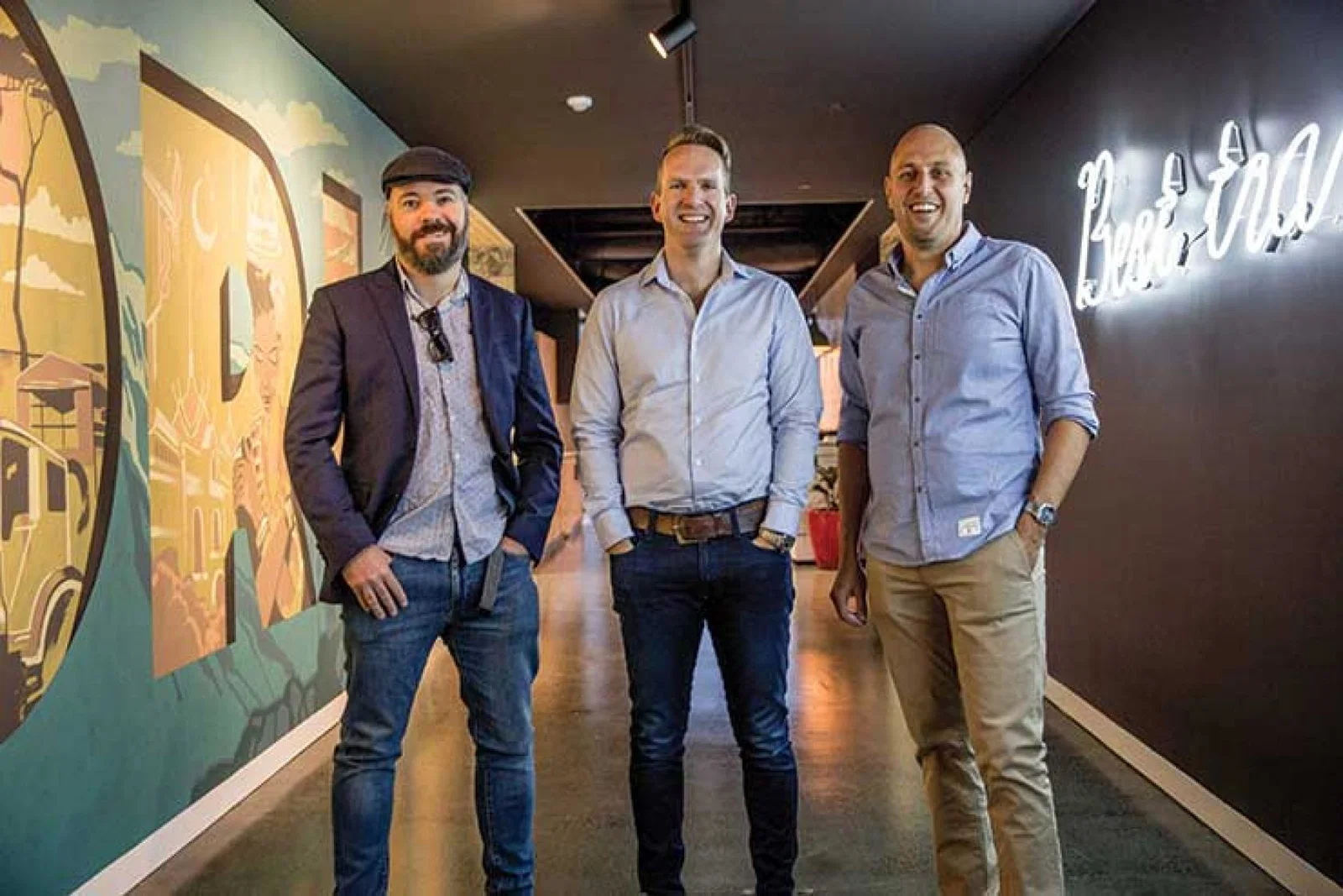 Greg Carter, James Thornton, Chad Carey