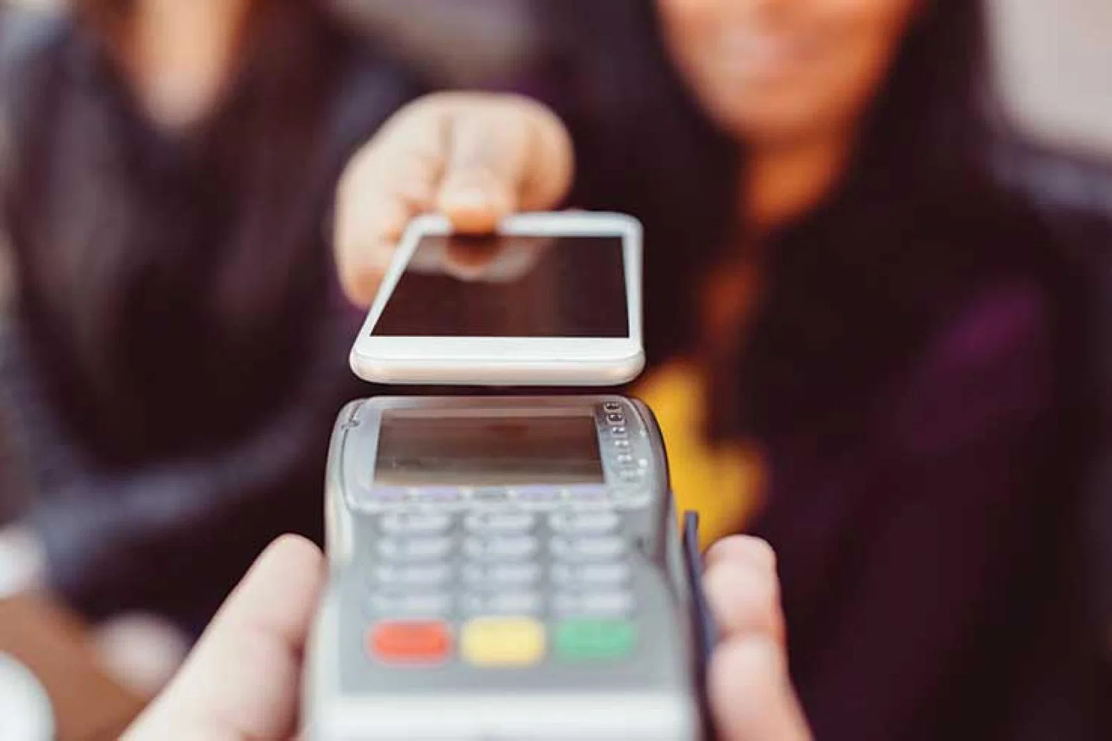 Smartphone contactless payment