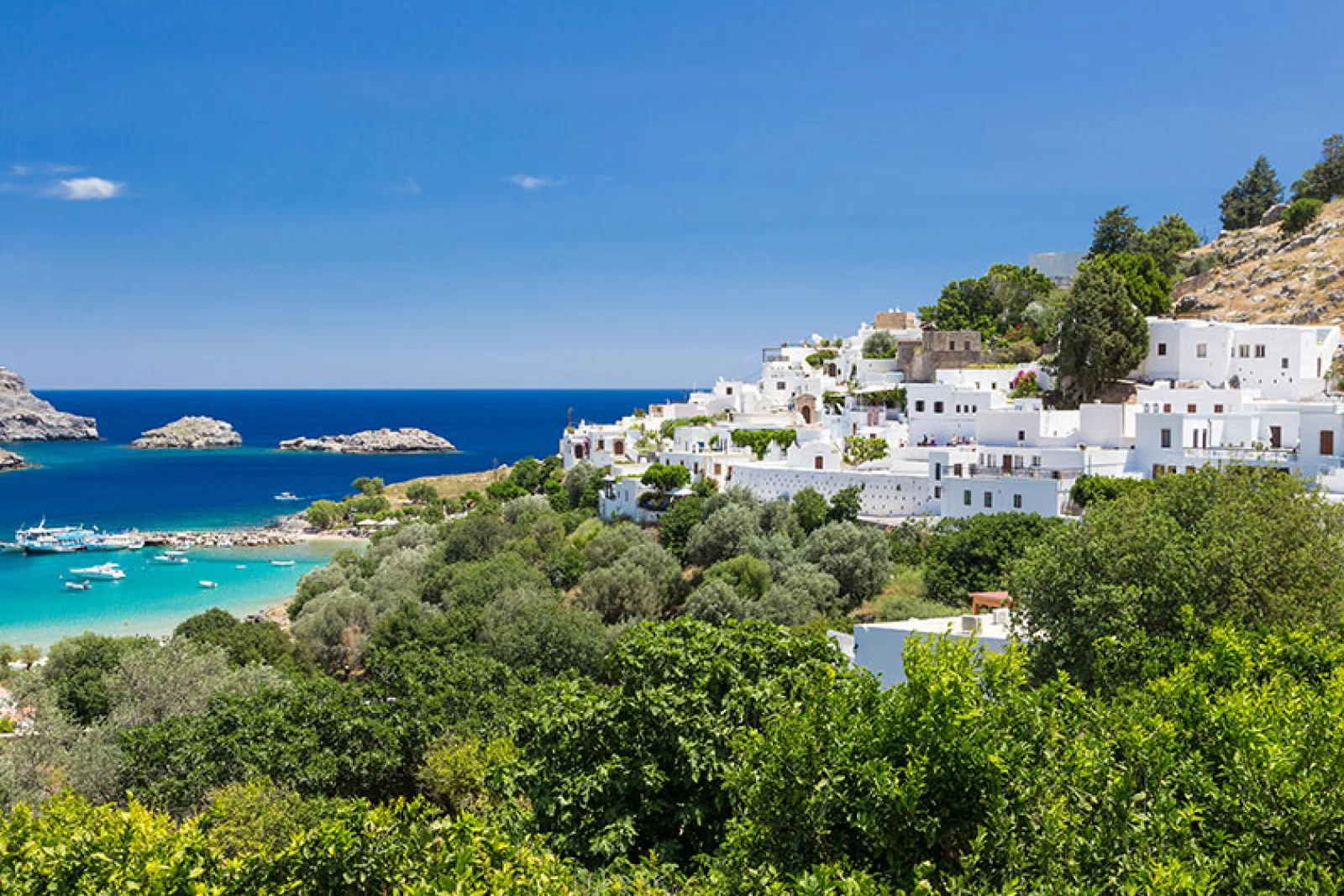 The extended summer season to Rhodes will come into effect from two UK bases
