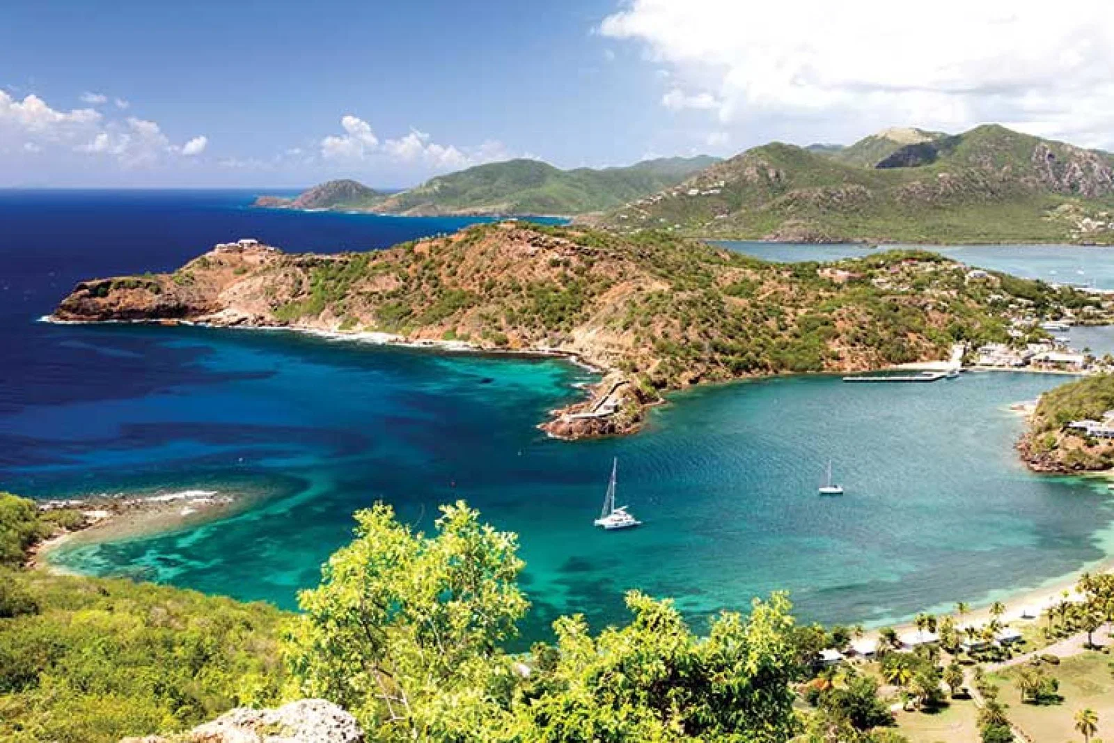 Freemans Bay in Antigua