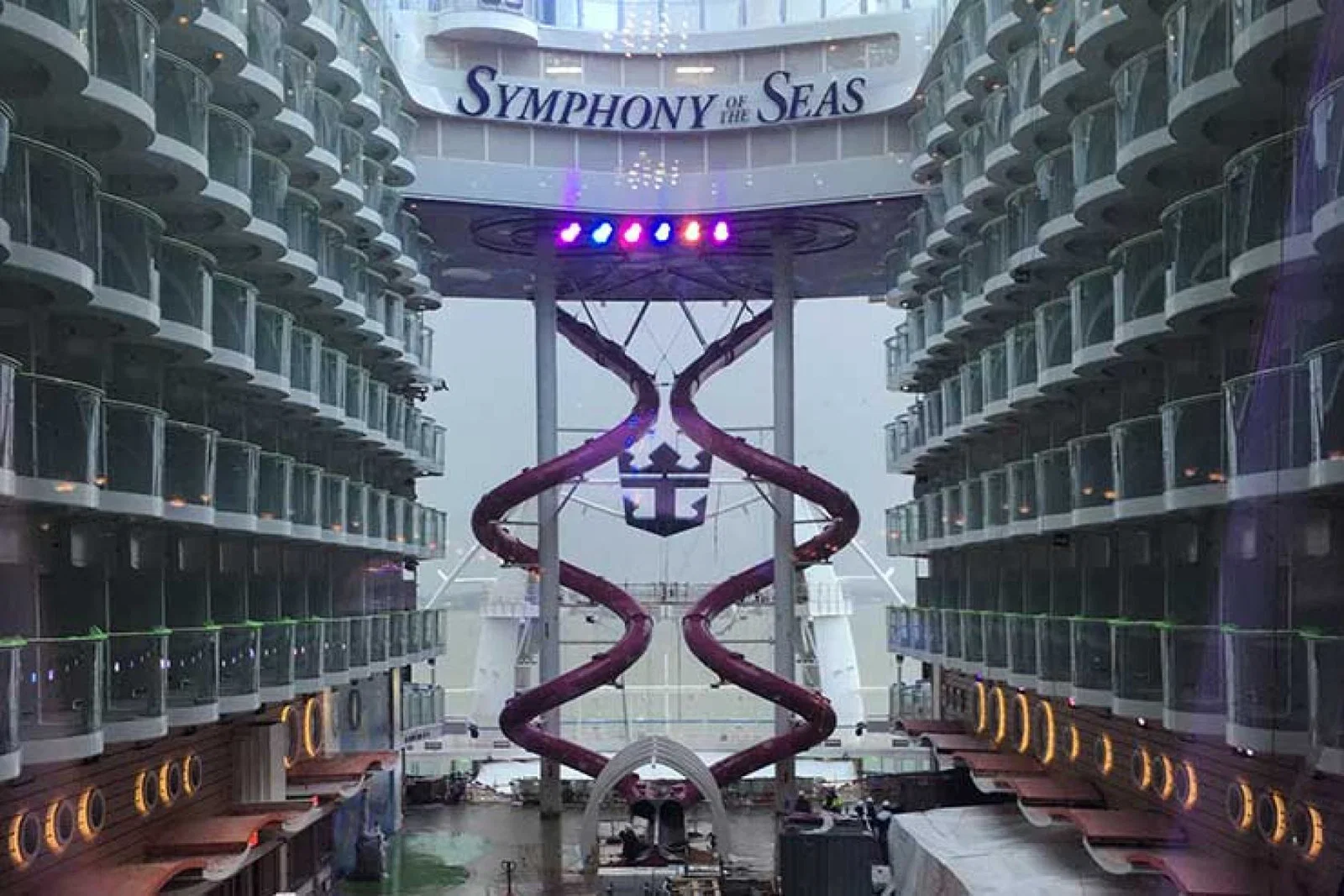 Symphony of the Seas atrium