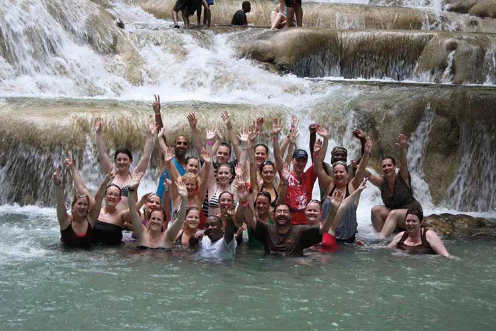 Jamaica Fam trip Dunns River Falls