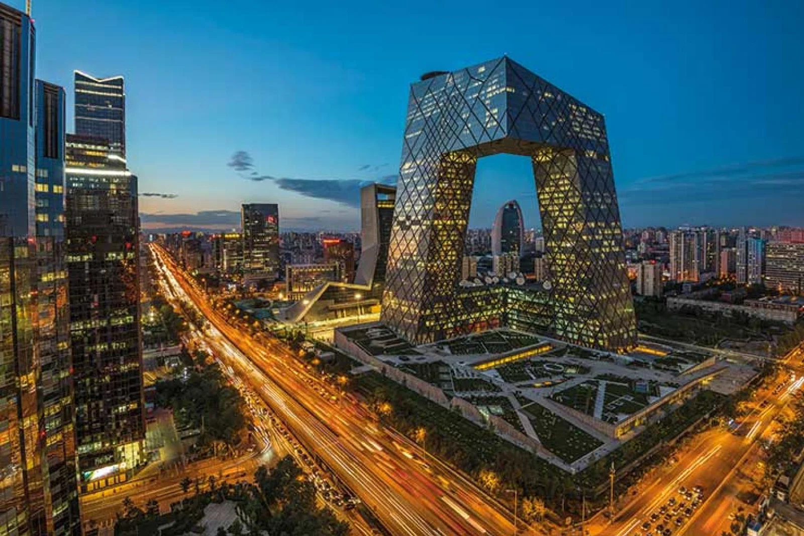 Beijing is around 30 miles from the new Daxing International airport