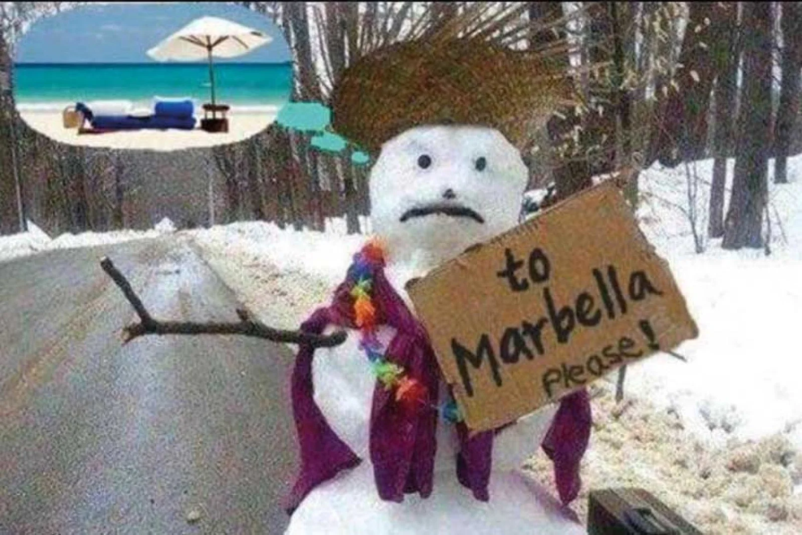 Cumbria Travel snowman