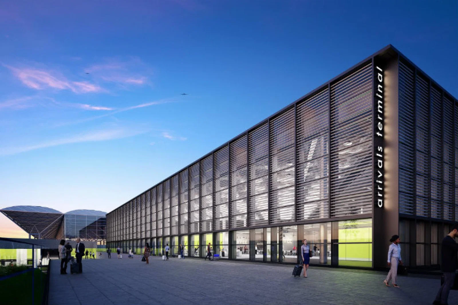 Stansted 3 CGI image - Terminal at dusk SMALL.jpg