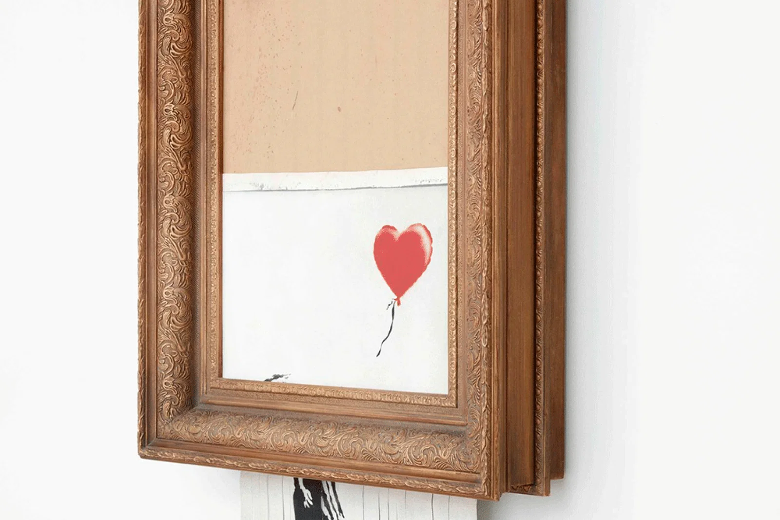 Banksy - Love is in the Bin 2018 ©Banksy