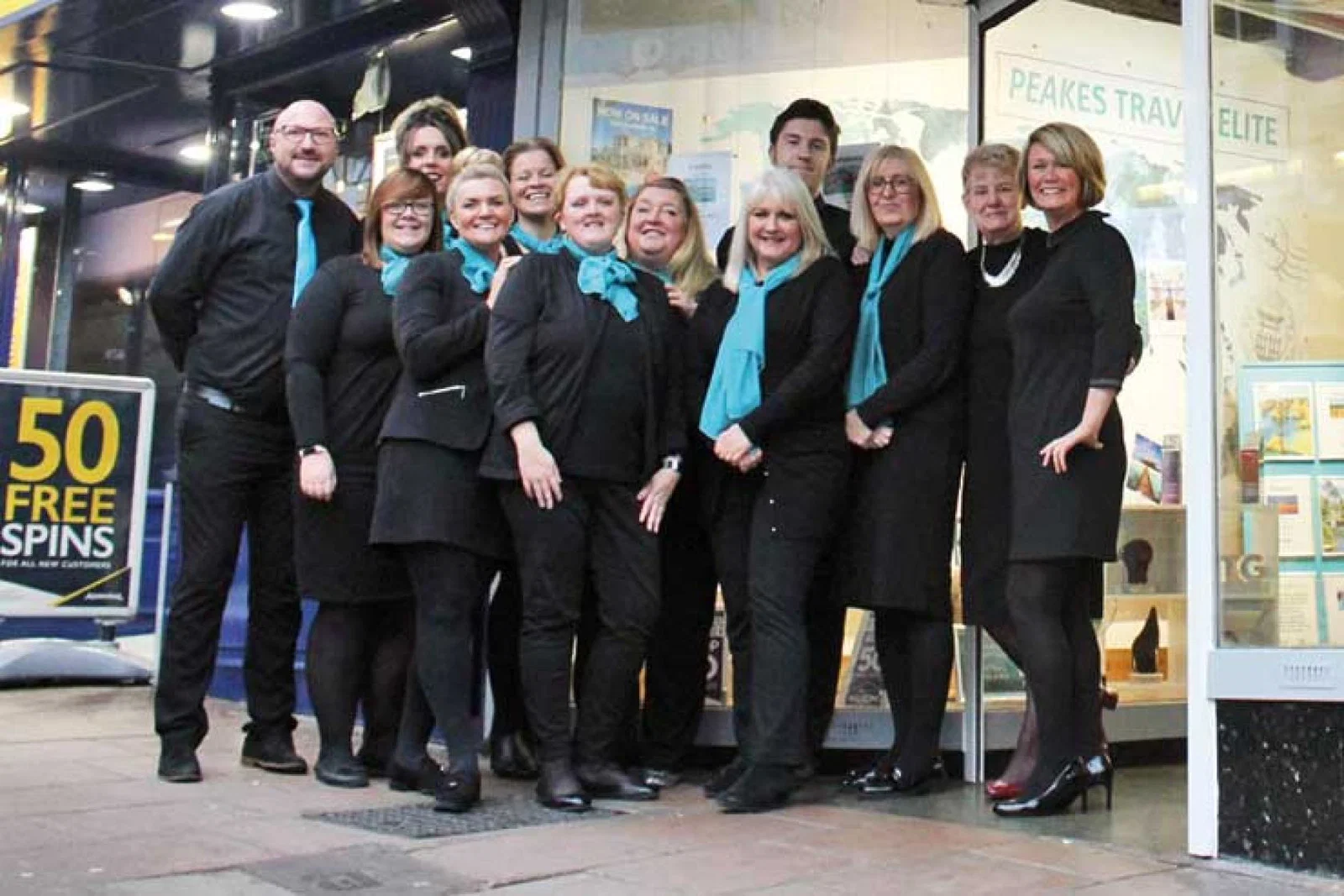 The Peakes Travel Elite team