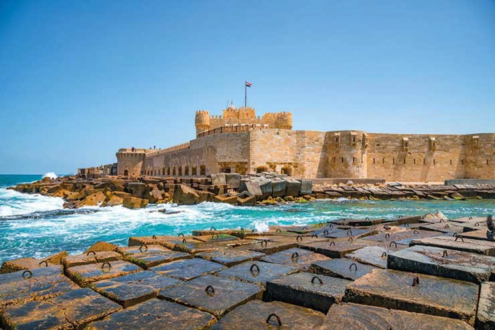 Qaitbay Fort, Alexandria, Egypt