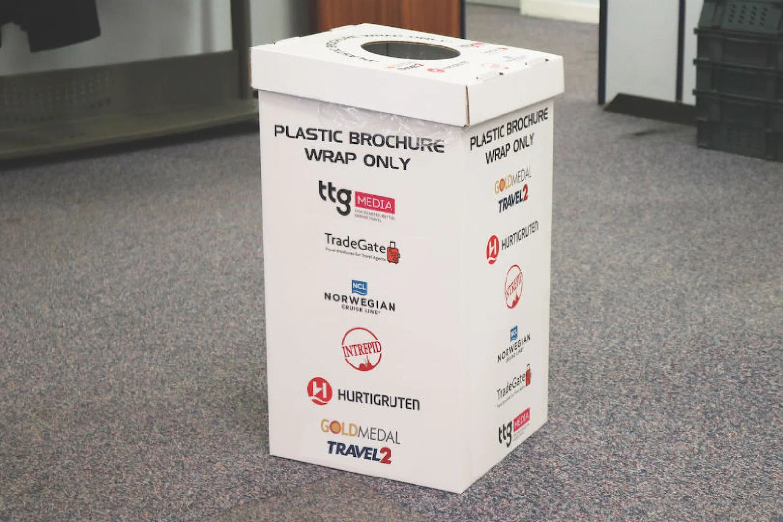 150 agents will trial the new bins