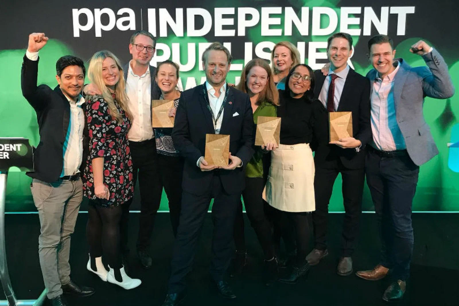 TTG Media picked up four awards at the PPAs