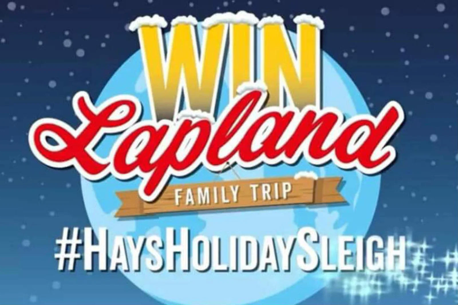 The star prize is a family trip to visit Santa in Lapland