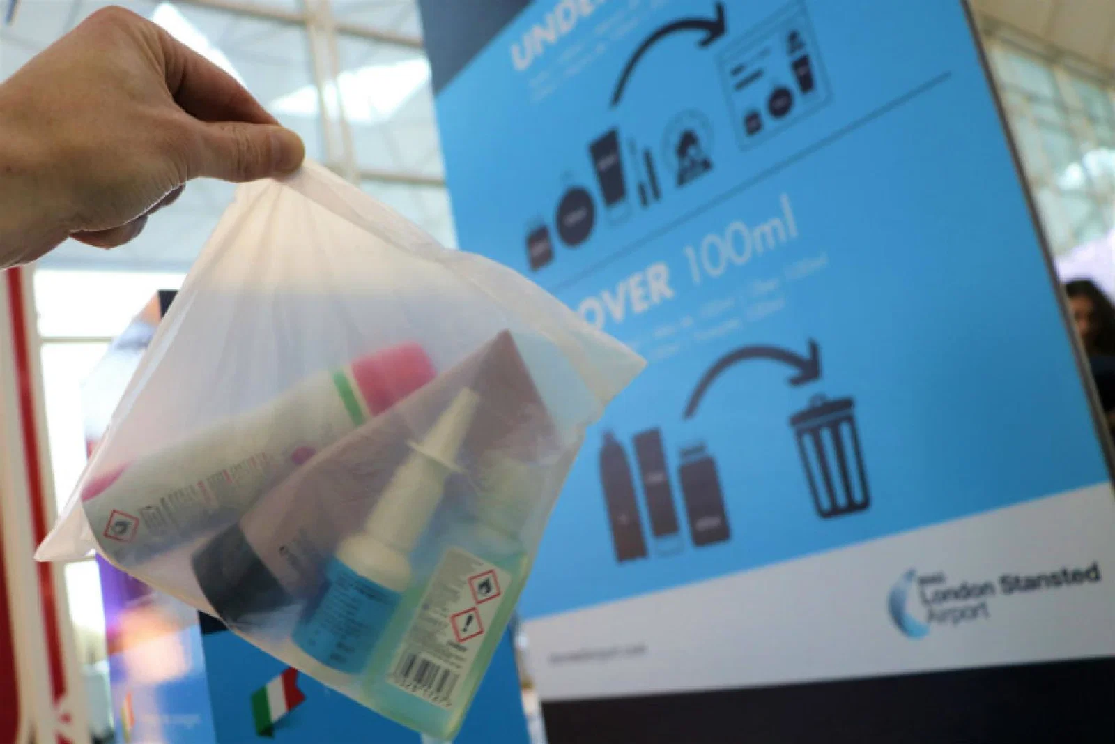 There will be 50,000 PMC Polythene bags distributed to passengers