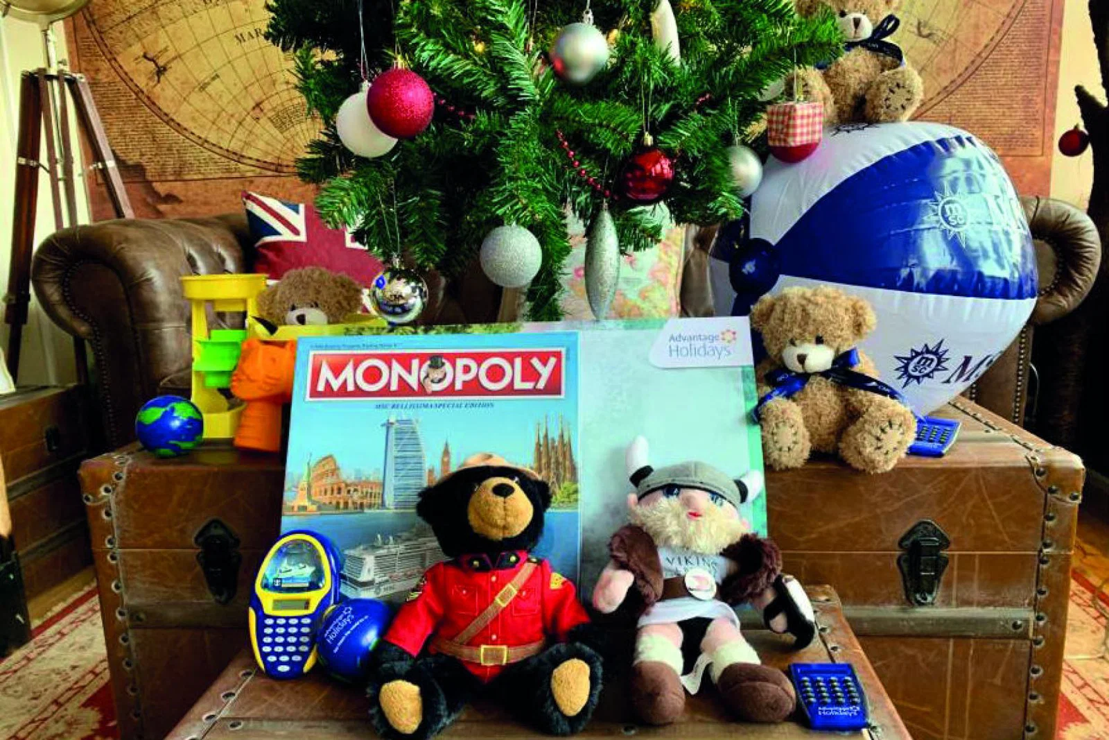 Ponders also held a gift giveaway, putting to good use “travel-branded nik naks” it had collected