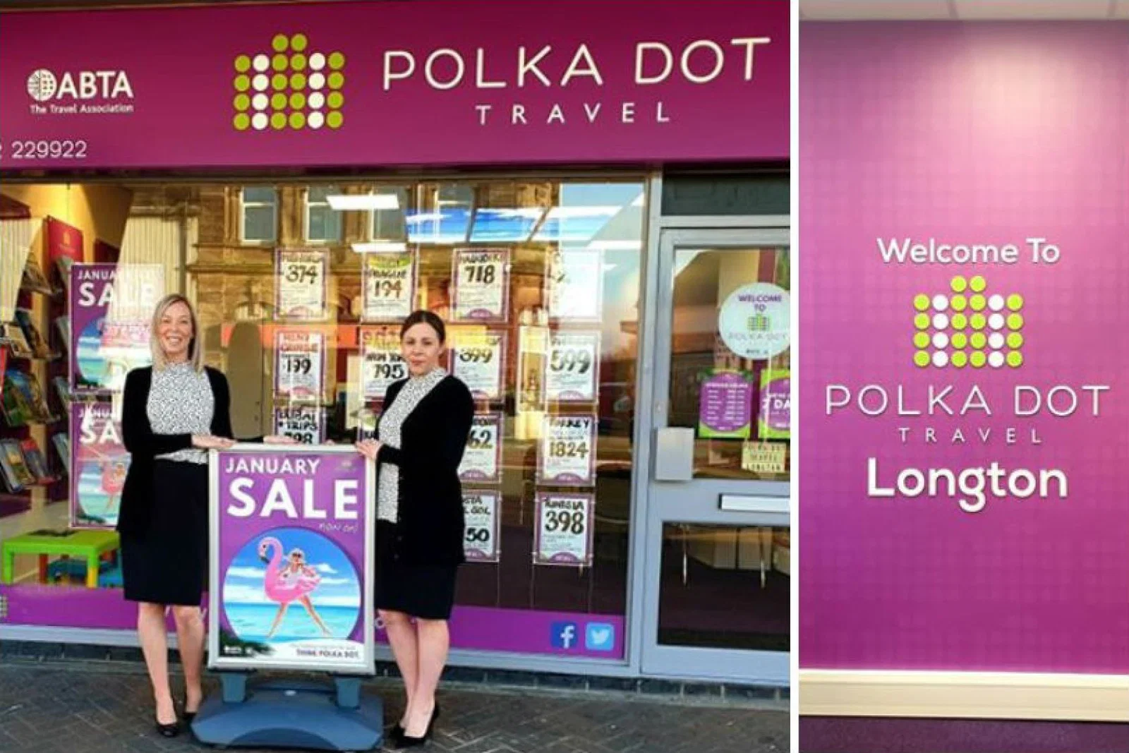 Polka Dot Travel has opened its doors in Longton in time for peaks