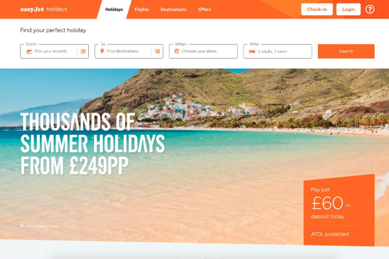EasyJet Holidays launched late last year