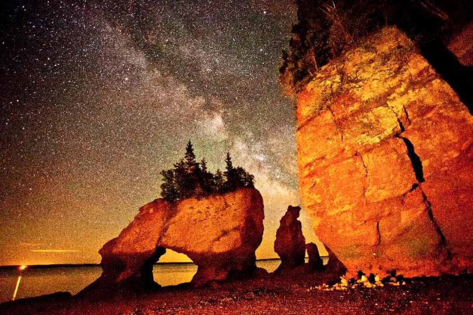 Hopewell Rocks in New Brunswick