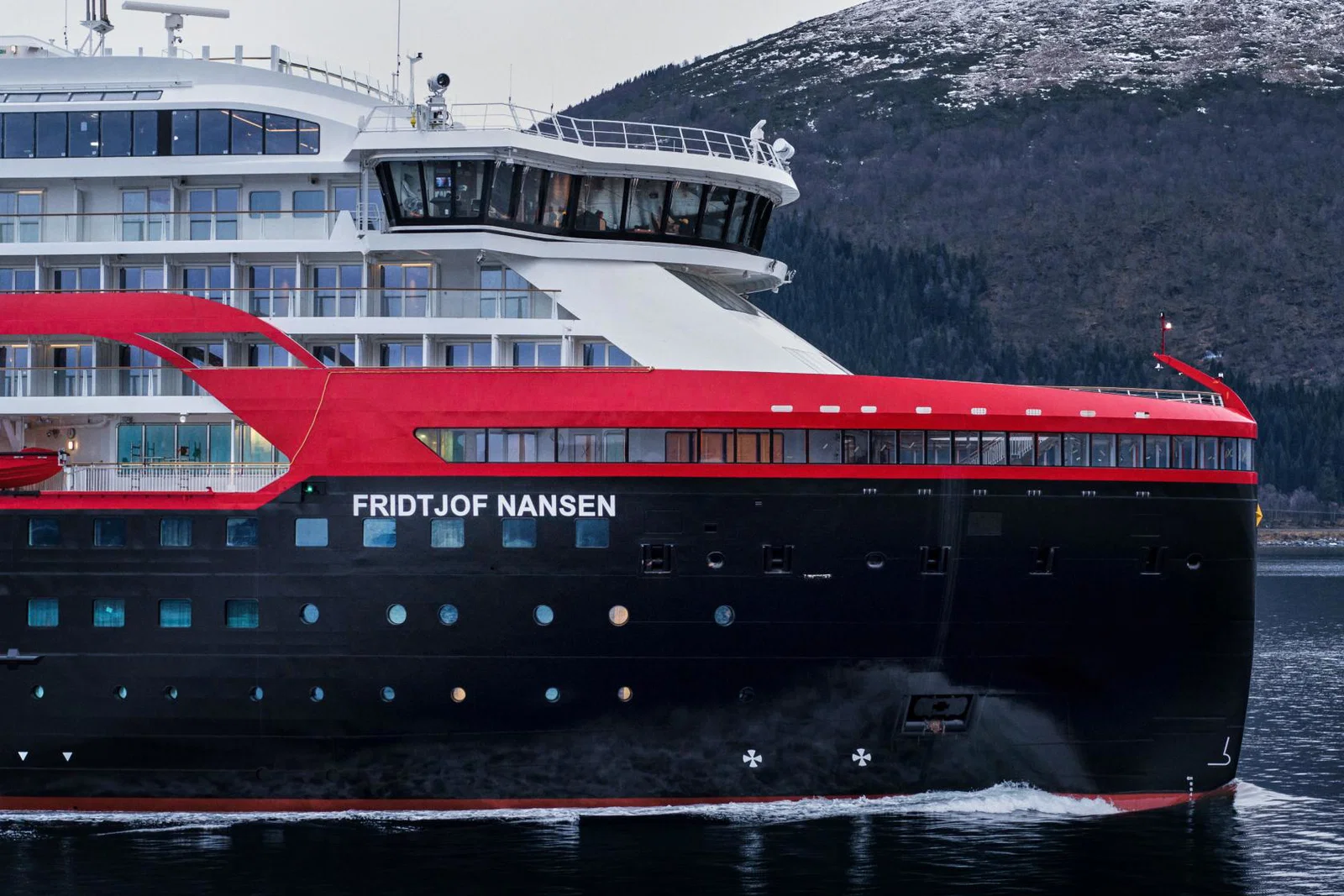 Fridtjof Nansen is one of the vessels taken out of service