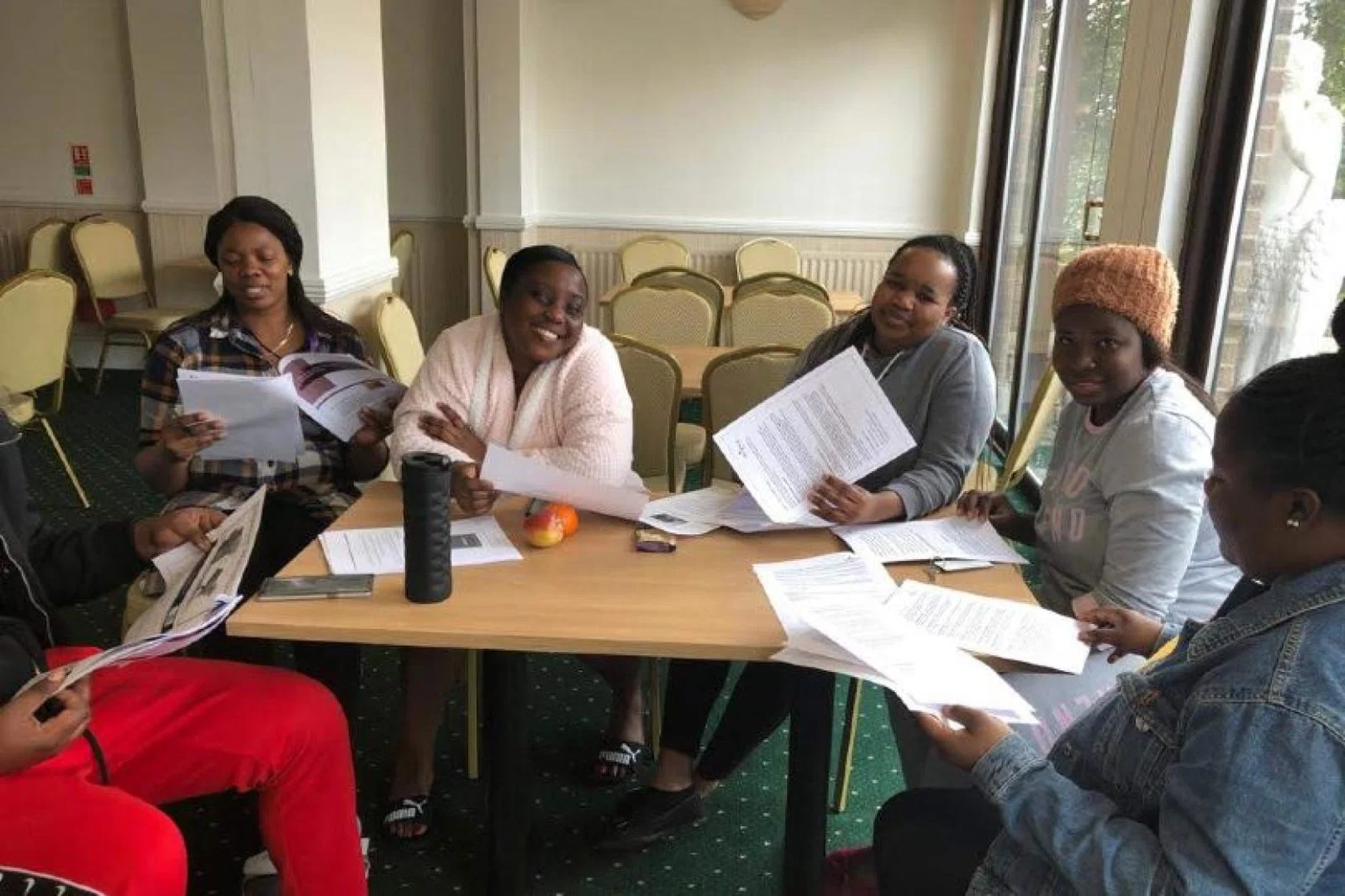 NHS workers training at Best Western Rembrandt