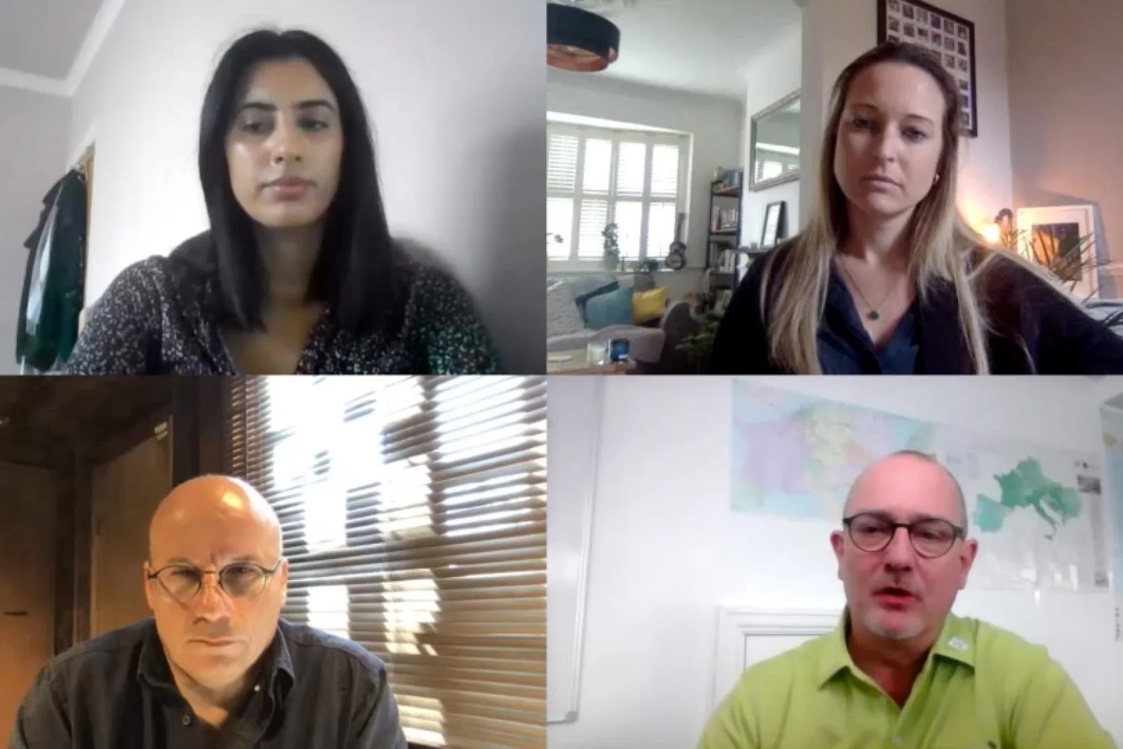 Top L-R: Farina Azam, Sophie Griffiths (TTG); bottom L-R: Mark Tanzer, Phil Nuttall