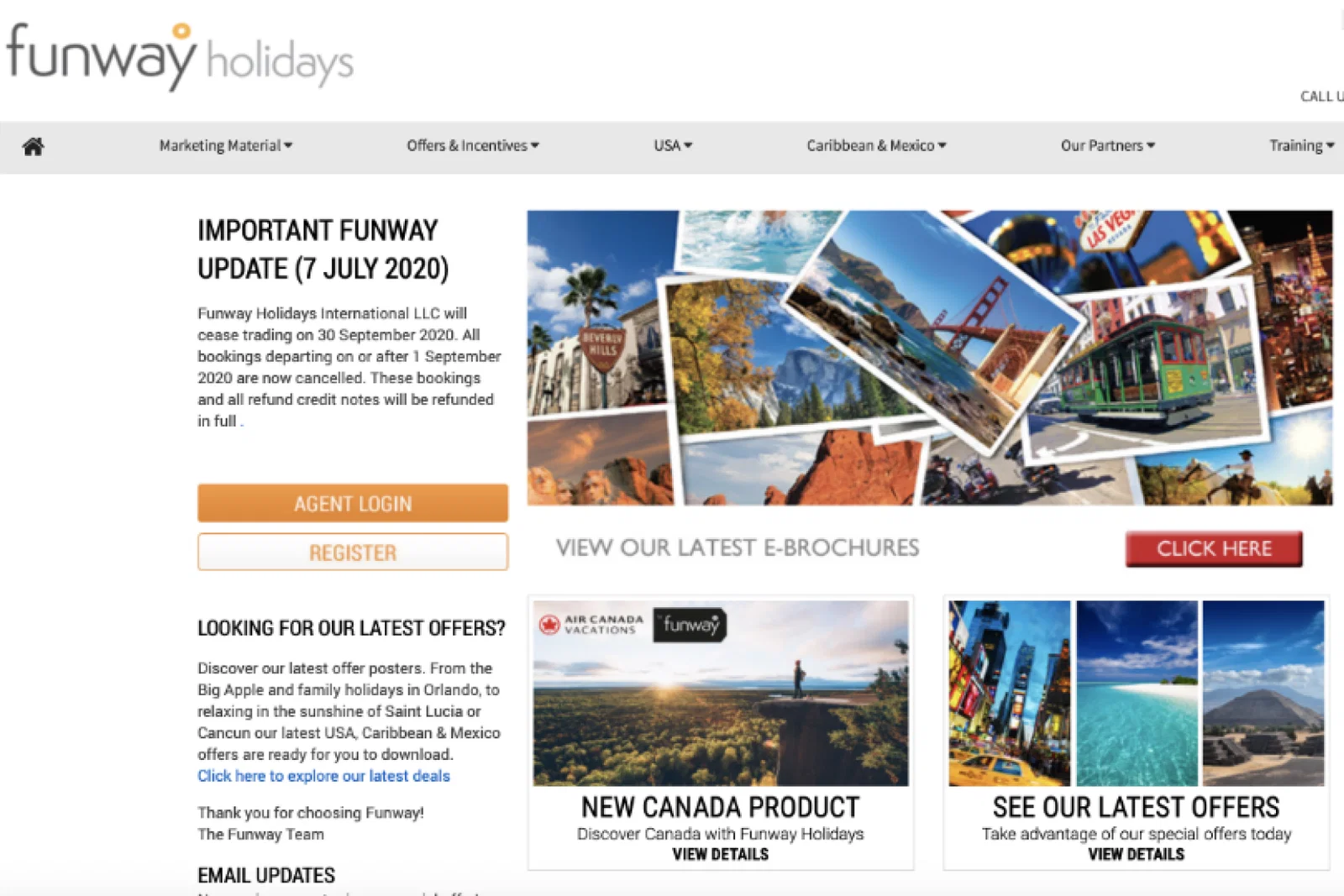 Funway Holidays to cease trading in September
