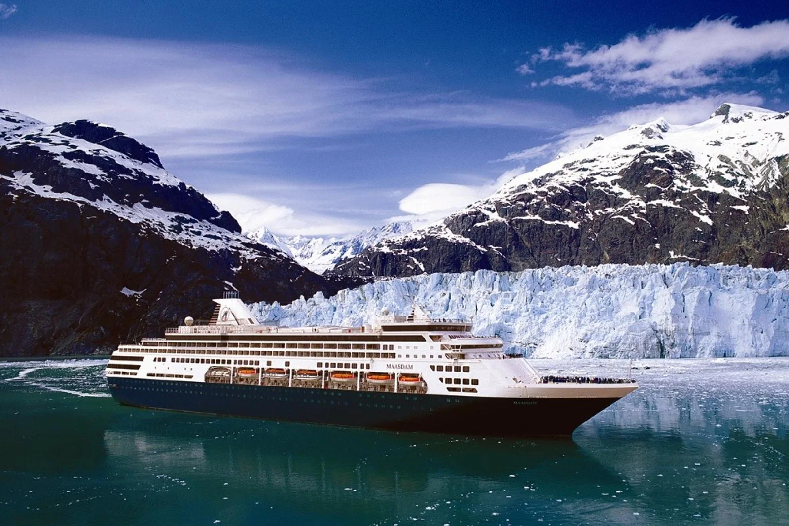 Amsterdam, Maasdam (pictured), Rotterdam and Veendam are all set to leave the line's fleet