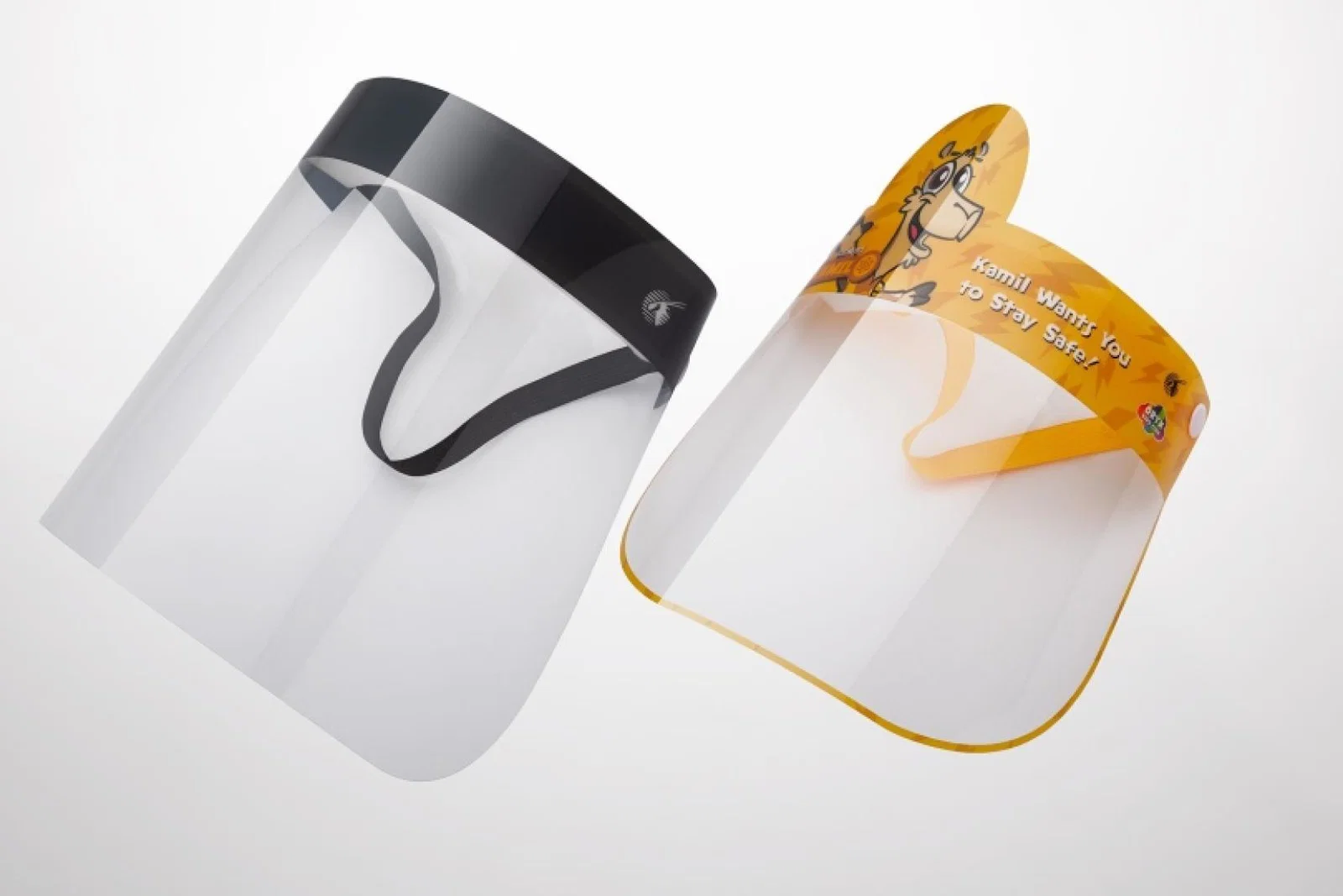 Qatar Airways will hand out face shields before flights