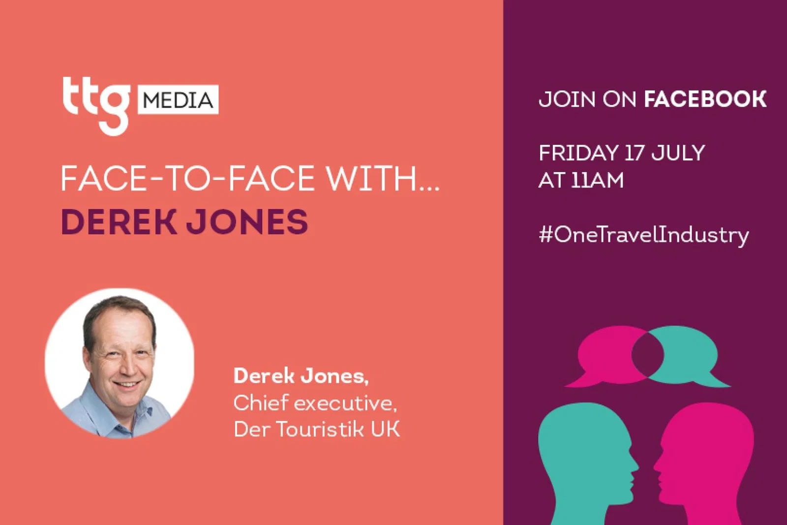 Kuoni chief Derek Jones to join TTG's Face To Face