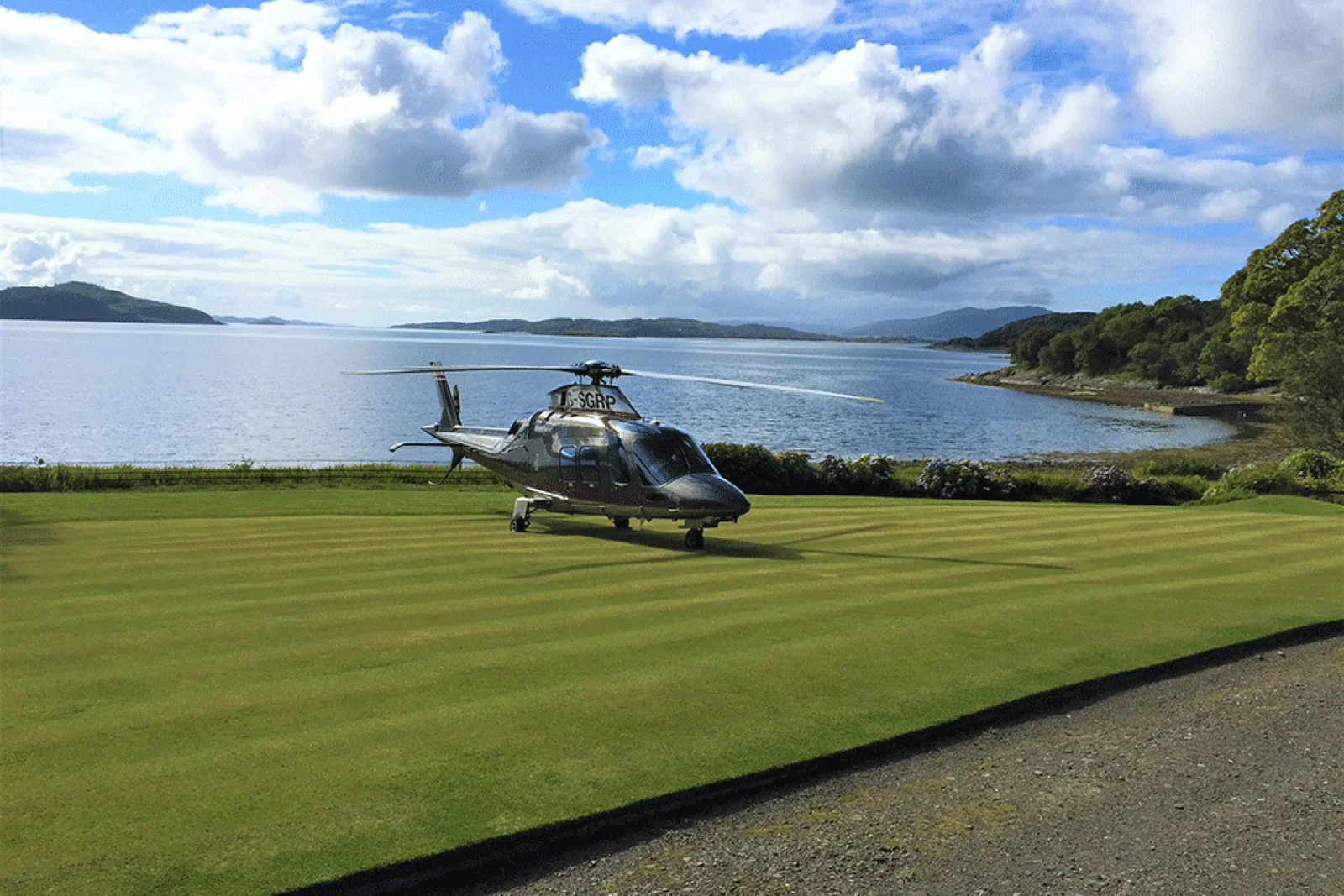 Apollo's private helicopter trips also have new-found appeal