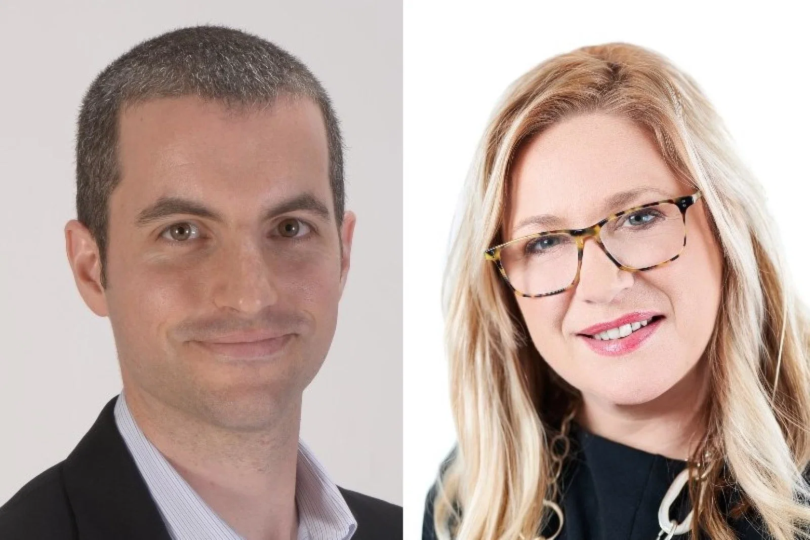 Traveltrust MD Noah Meyerson and Focus Travel Partnership chief Abby Penston