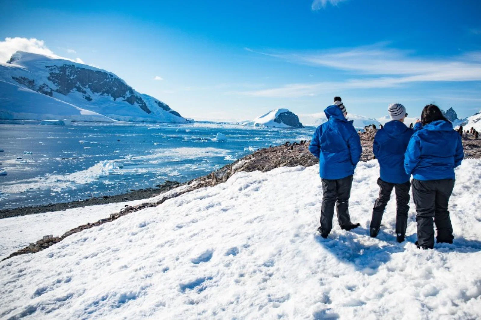 Intrepid operates in remote areas including Antarctica