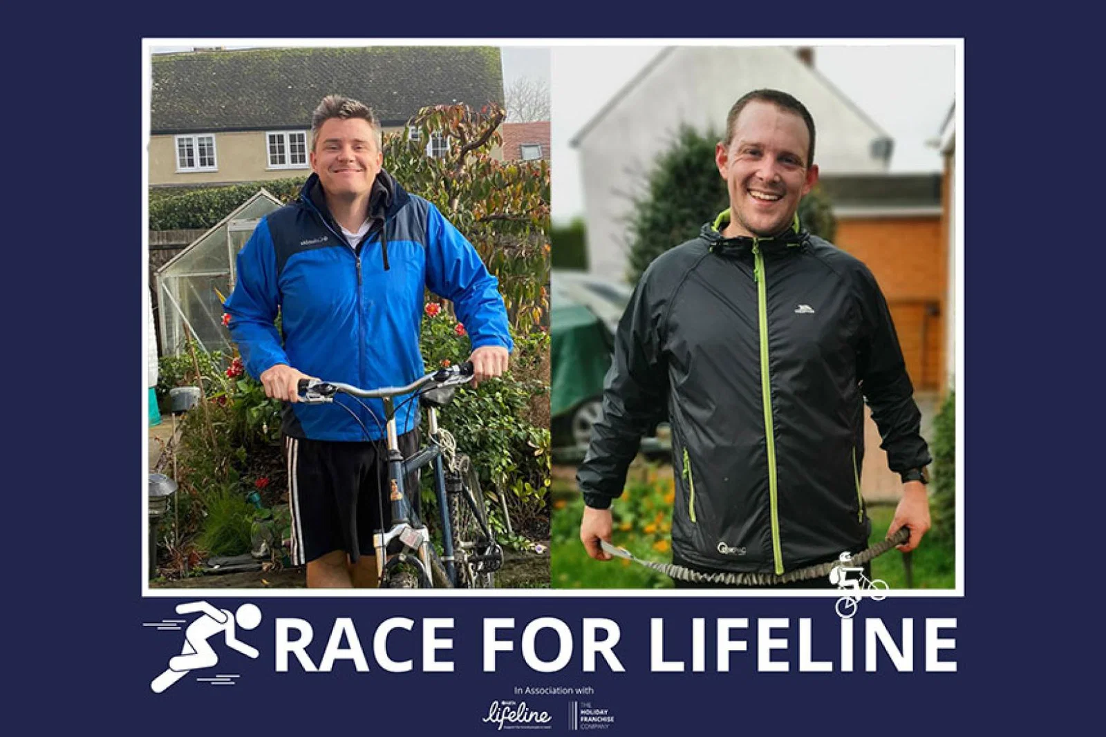 Luke Western (right) and Chris Storey have teamed up to fundraise vital cash for the industry charity amid the pandemic