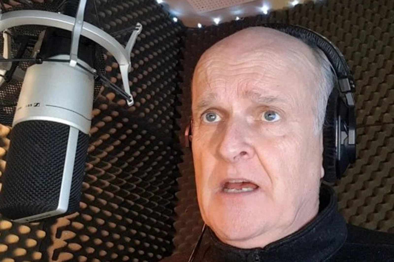 The voice of The X Factor: Peter Dickson