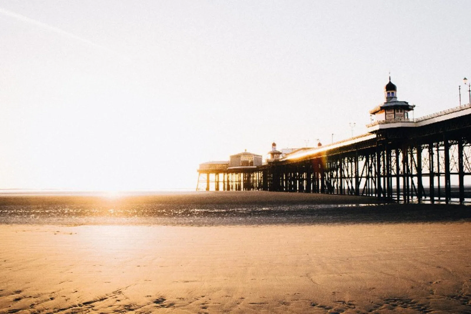 Freeth said June was proving popular for forward bookings (Pictured: Blackpool beach. Credit Luke Ellis Craven / Unsplash)
