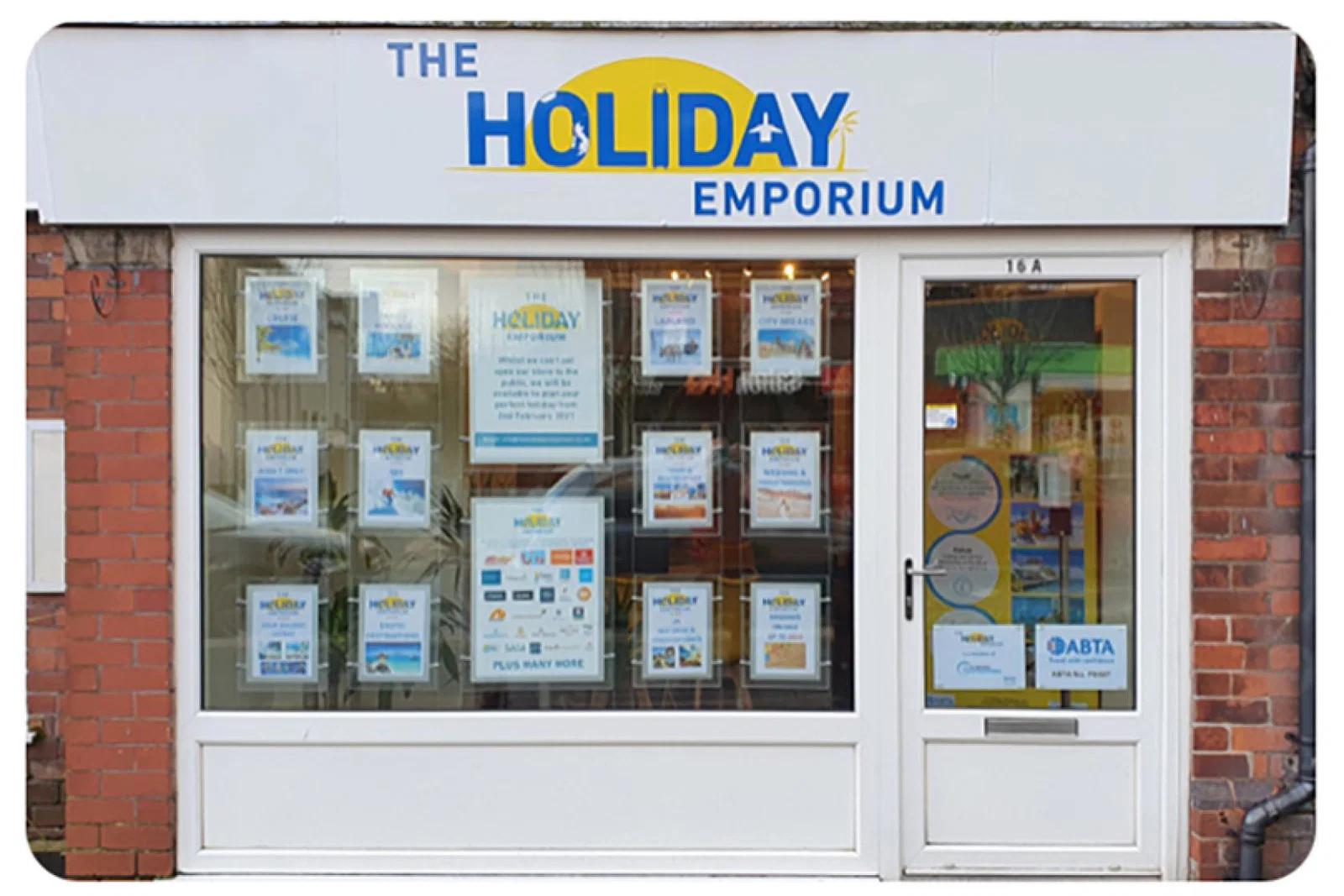 The new Holiday Emporium shop