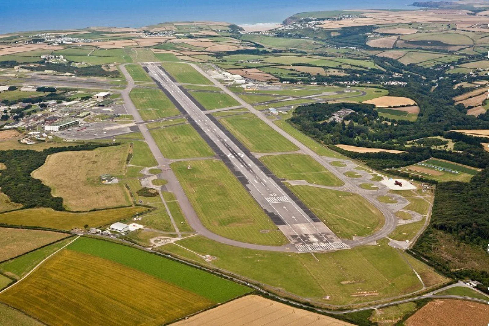 Newquay airport was one of the most affected by the pandemic