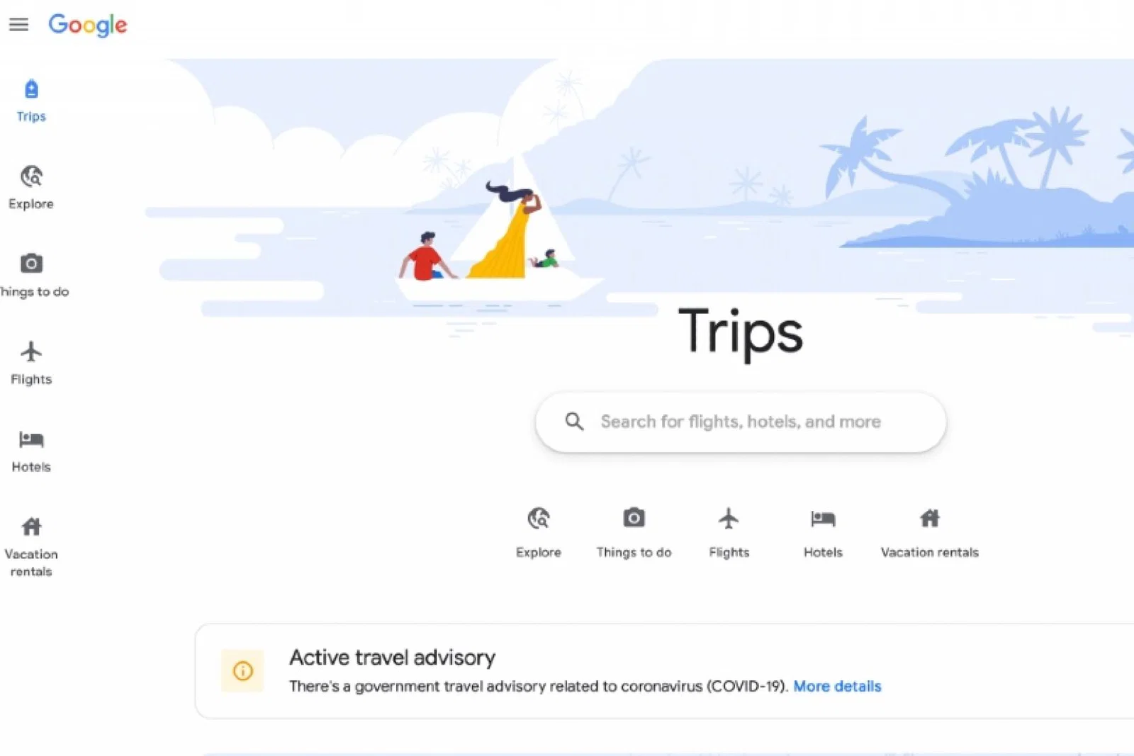Google is to allow free hotel booking links on its travel platform