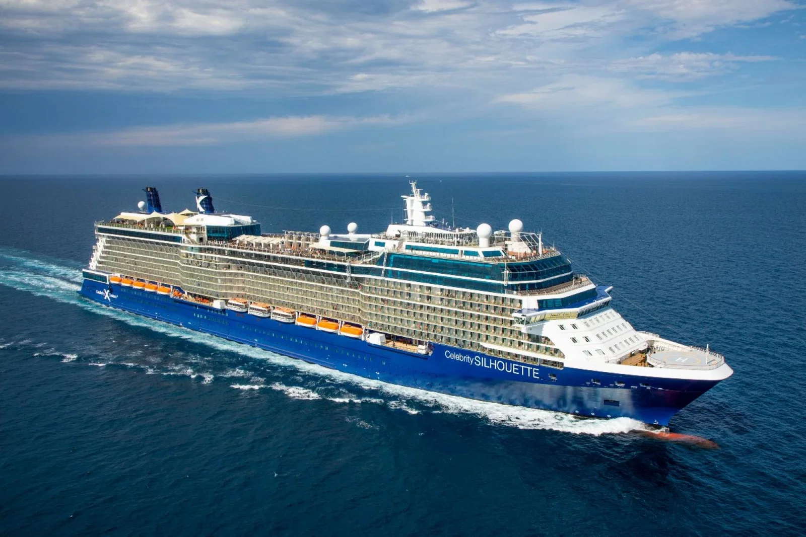 Silhouette underwent a “bow to stern” refit last year to bring the vessel in line with Celebrity’s Edge-class series