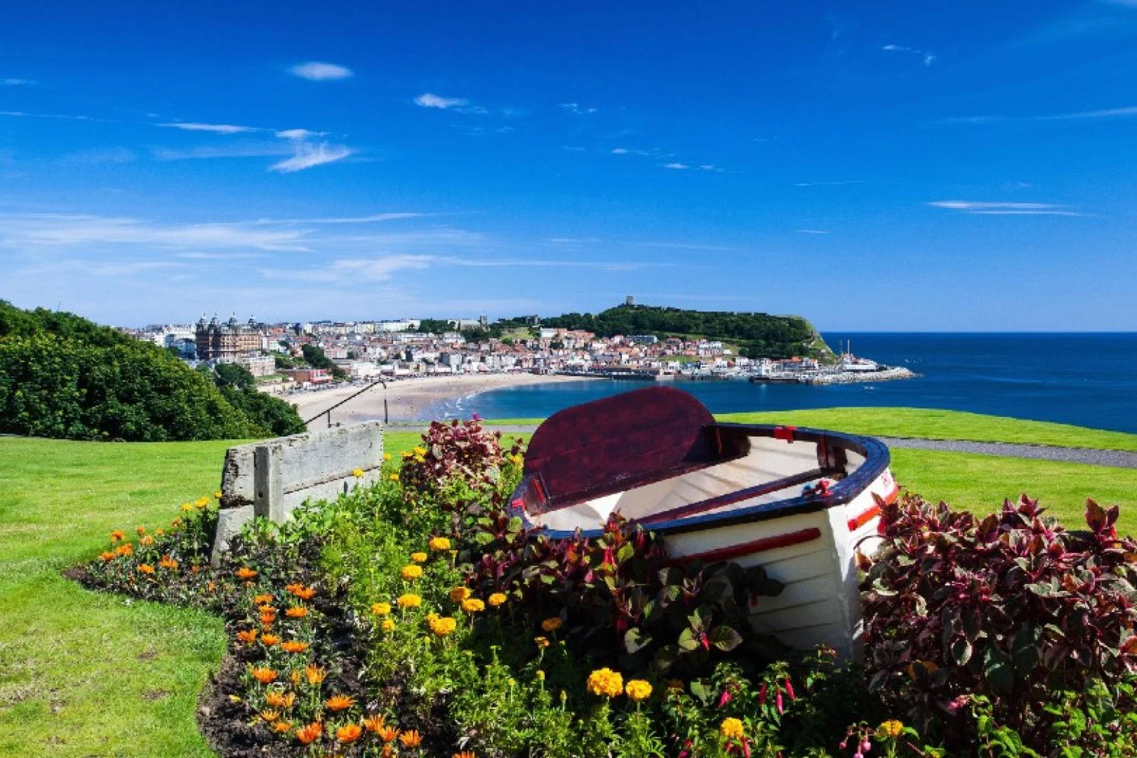 Scarborough is a popular destination for the group