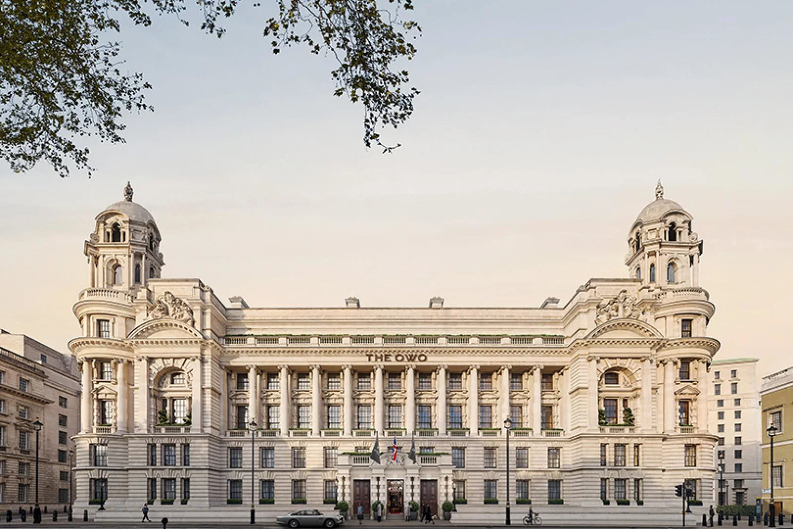 Raffles is set to launch its London hotel and residences in 2022 (Credit: Grain London)