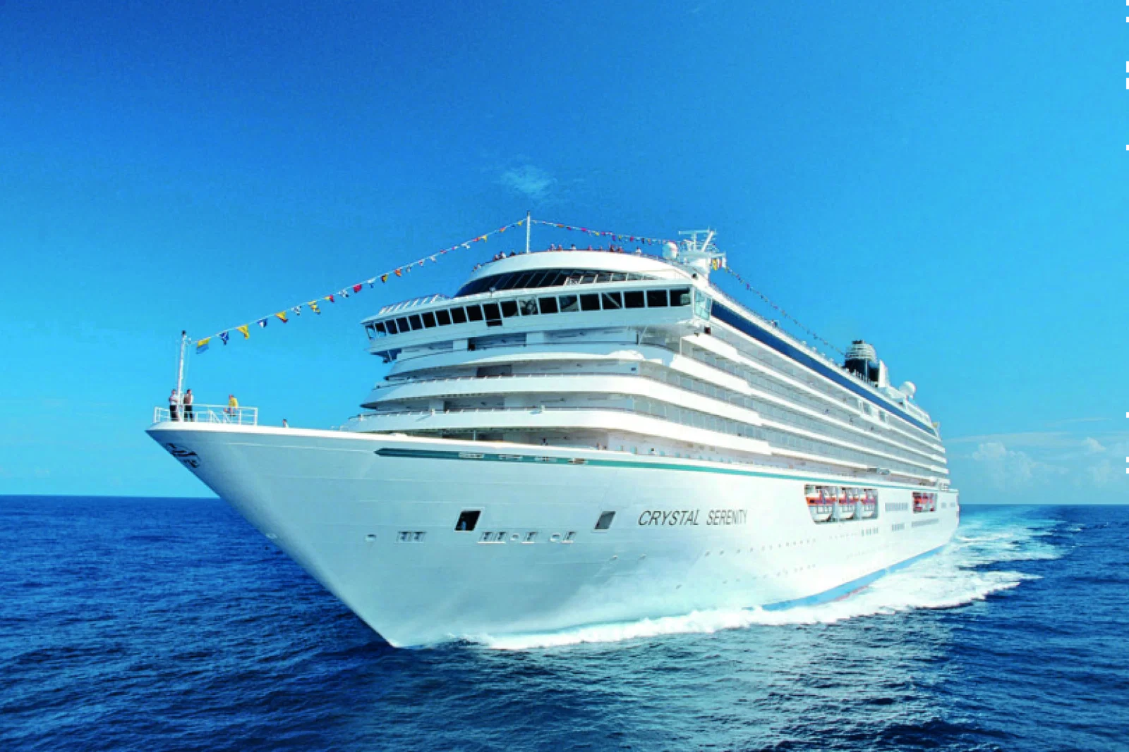 Crystal currently operates three ships, including Crystal Serenity (pictured)