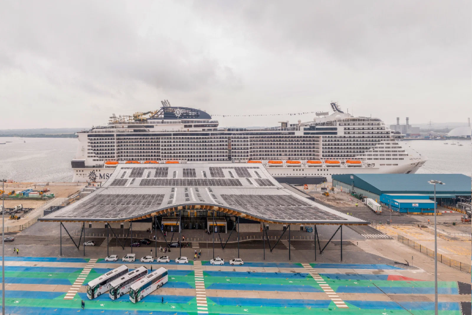 The terminal saw its first ship and guests in July and has since welcomed more than 75,000 passengers