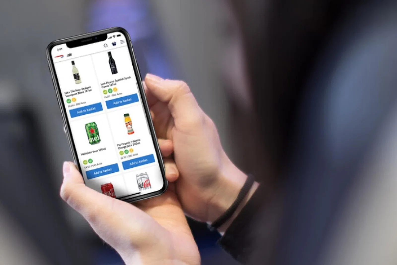 British Airways is launching the new drink and snack ordering service on short-haul flights
