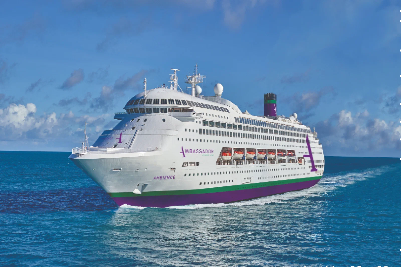 The reduced cabin fare guarantee will be available onboard Ambience