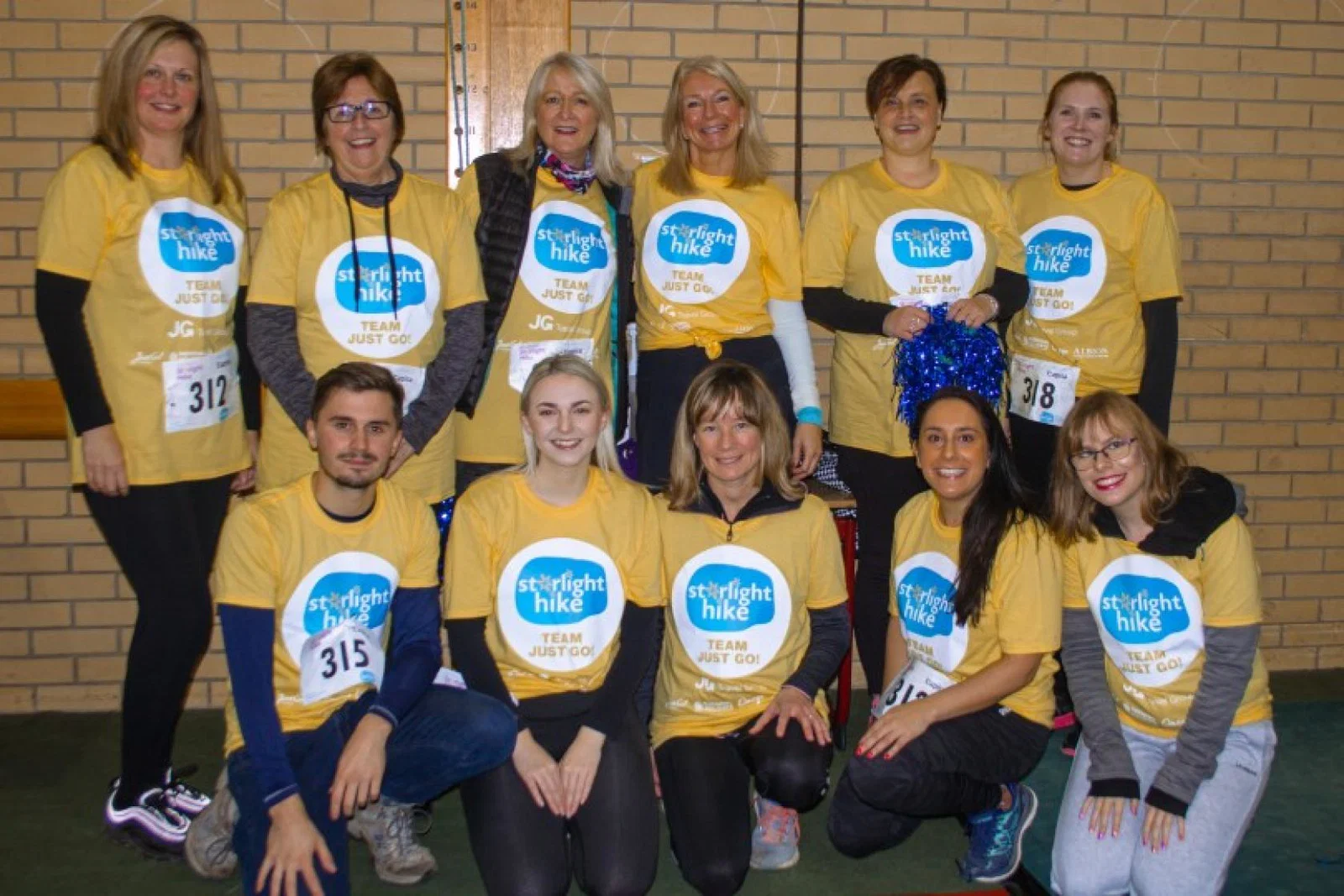 The team raised £1,500, which was then matched by the JG Travel Group to bring the total to £3,000